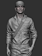 Jack(A college boy), Sanjay Nandy : I made him 1.5 years ago when i had start learning cloth sculpting.started his cloths and bags in marvelous designer then i moved to zbrush for manual tweaks and detail. Recently i worked on the head and rendered it.hop