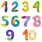 卡通可爱教学数字儿童识字26个字母小动物AI矢量设计素材 (7)
