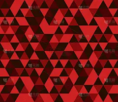 红黑三角形无缝图案