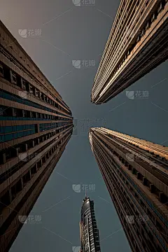 迪拜塔透视图