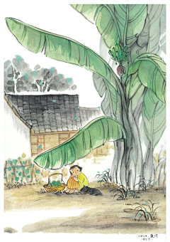 ~小迷糊~采集到烟雨江南 清墨淡彩