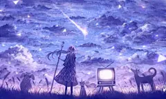 超具梦幻范的一组插画作品欣赏 - 插画图片_插画师_插画壁纸_场景插画_yidodo.net - 意兜兜