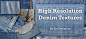 20 High Resolution Denim Textures - leading image.