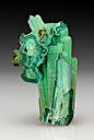 Chrysocolla after Gypsum from Arizona