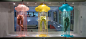 (A través de CASA REINAL) >>>>  Colour Window Display 2014, Visual Merchandising Arts at Seneca's School of Fashion.
