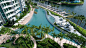 W | Master Planning | Landscape Architecture | Cicada : Capturing the essence of a luxurious waterfront lifestyle, the landscape unfolds as a series of functional spaces emerging from the interiors to the outdoors, framed by a lush palm forest.