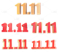 素材组合-双十一双11电商立体C4D3D标题文案元素素材