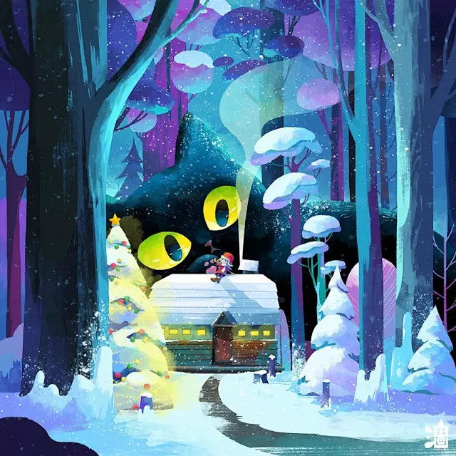 小温暖  | 插画