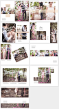 婚纱写真PSD相册模板2019年N8设计软件影楼模版韩版竖版分层素材-淘宝网