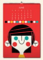 Kids Calendar on Behance