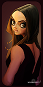 MILA KUNIS by Jose Rodriguez Mota | Caricature | 2D | CGSociety