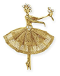 Van Cleef & Arpels ballerina brooch. Christie's.