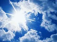蔚蓝天空 - 蓝天白云壁纸 - 蓝天白云图片 - 阳光、蓝天、白云壁纸2