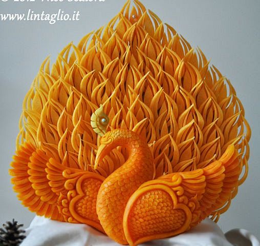 squash carved in Tha...