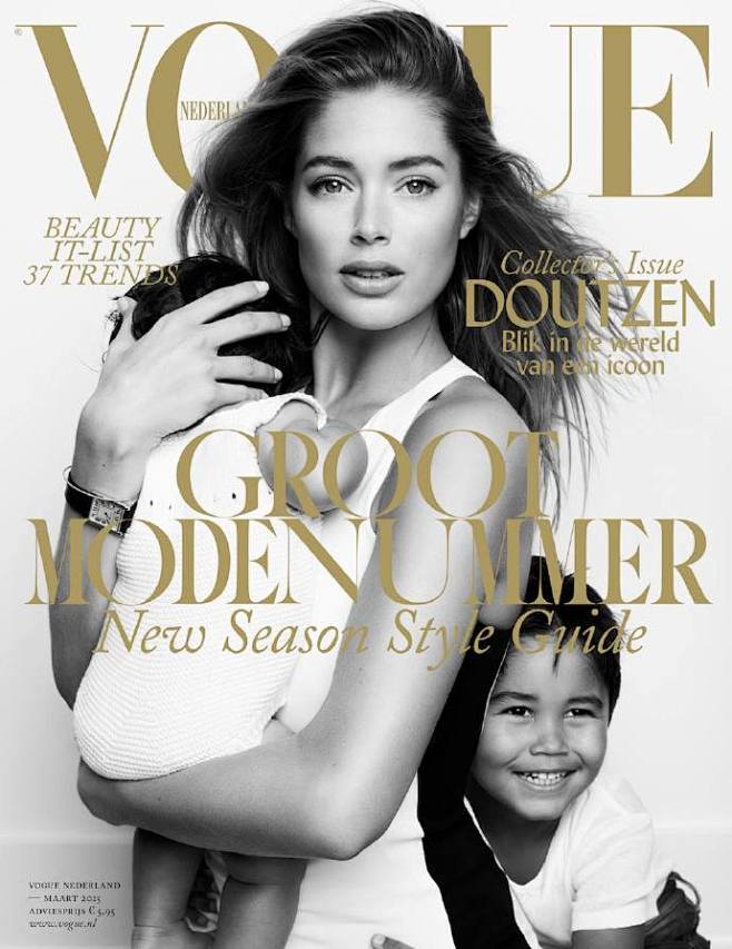 今日主题：Vogue封面及大片上的超模和...