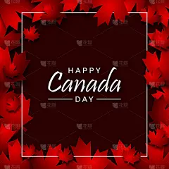 快乐加拿大日插图