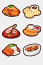游戏食物图标免抠素材-众图网