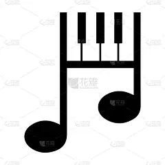 键盘、音乐、钢琴图标