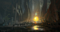 Relic of the Seven Dawns, Finnian MacManus : More worldbuilding commissioned by SevenLions - Was fun contributing some lore to the world!<br/>Both interiors sculpted in Medium, rendered in Octane and then painted over. You can find the process video