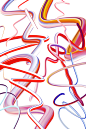 Scribbles : A series of explorations into textures, color and movement
