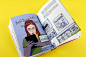 Diploma project : The degree work is a printed sex education book and its digital version, aiming at young girls between the age of 10 and 11.The publication focus on the problems of preadolescents, the changes undergoing in their lives, relationships, em
