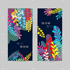 Collection of beautiful creative cards