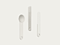 bioplastic cutlery DDP eco eco friendly fork jonggunkim knife lunchbox spoon