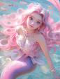 NJ__In_a_blue_sea_there_lived_a_beautiful_mermaid