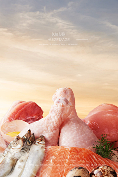 西柚设计1采集到鲜肉