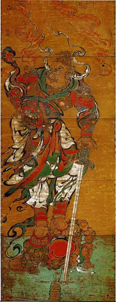 北宋 彩绘四大天王像木函 1978年江苏苏州瑞光寺塔第三层天宫出土 苏州博物馆 http://vdisk.weibo.com/s/C71nf9lBbtg0f