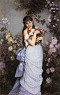 法国画家 Auguste Toulmouche 人物油画作品欣赏_【快资讯】