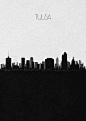 8186 tulsa-cityscape-art-inspirowl-design 6000×8400PX 高清图下载