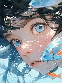 Niji5-Default头像狂喜｜女生版眼中一片海