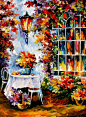 色彩与光的交融、Leonid Afremov