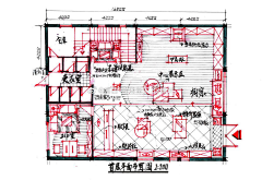 言西2183采集到手绘快题-室内