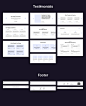 Clifford - Web Wireframe Kit - Figma Resources : Create prototypes in a few minutes. With our universal blocks, you will create your prototype without any difficulties. Really fast. Collaborate with your colleagues and clients. Work and discuss your proje