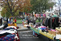 【i旅行】【澳洲】充满生活气息热闹而欢快的霍巴特莎拉曼卡市集（组图）