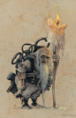 Jean-BaptisteMonge插画作品优秀作品欣赏_设计灵感欣赏