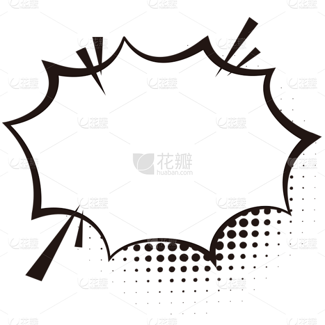 简约对话框气泡框聊天框文本框
