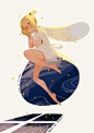 个人微信公众账号：星期五治愈星球。第一时间更新我的画还有更多有趣好玩的，欢迎来找我耍哟 ~star and sea. [2]