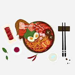 美食砂锅米线元素设计图片大小2000x2000px 图片尺寸1.92 MB 来自PNG搜索网 pngss.com 免费免扣png素材下载！插画#卡通#筷子#美食元素#砂锅美食#砂锅米线#手绘#装饰图案#