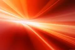 创意光束红色党建风抽象光线背景图