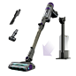 Shark PowerDetect Clean & Empty Cordless Stick Vacuum & Auto-Empty System, Powerful Suction, HEPA Filtration, Carpet & Hard Floor, Portable, Stick Vacuum for Pet Hair, Dark Gray, IP3251, Compact