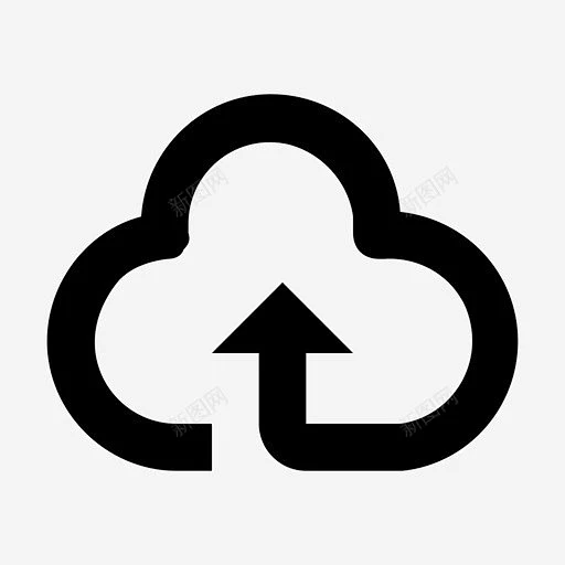 云上传发送发布图标 icon 标识 标志 UI图标 设计图片 免费下载 页面网页 平面电商 创意素材-花瓣网