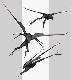 设计元素/科幻载具/科幻小道具/科幻怪物