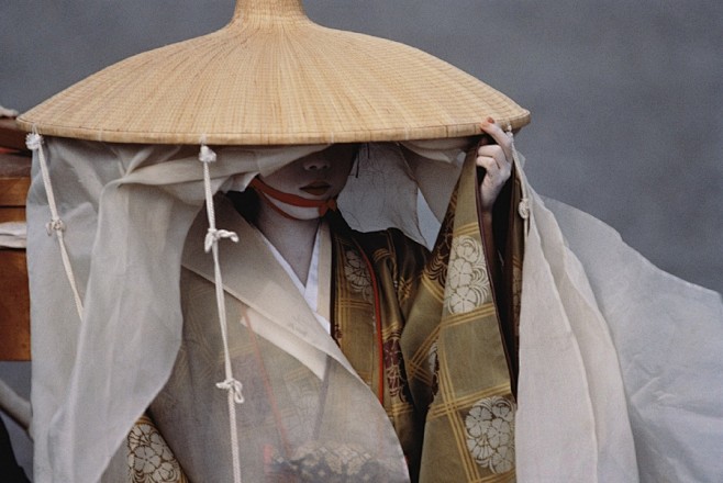 纪实摄影：红唇艺妓