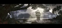 CG人物、CG场景、插画、原画、人物设定、建筑设定、古风海报、黑白素描、线稿、末日海报、自然场景、蒸汽朋克、赛博朋克、科幻、二战参考、光影参考、风景摄影、构图参考、氛围参考、色调参考、美图、电影海报、影视海报、杰克---@杰视帮
