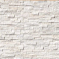 Primary Color(s) : White Stone Type : Quartzite Thickness : N/A Panel Size : 6" x 24" Finish : Split Face Country : China Variations: Low Greenguard Indoor Air Quality Certified®: 