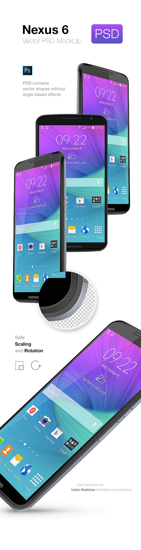 Nexus 6 PSD MockUp :...