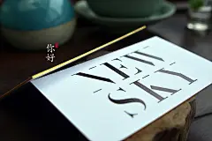你好名片 个性高档特种纸工艺名片制作印刷 边缘擦色滚边凸版烫金-淘宝网